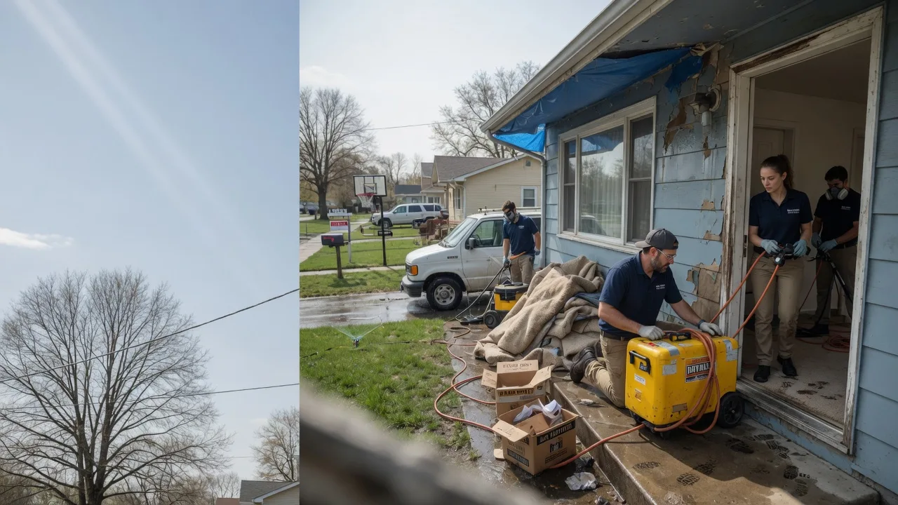 Basement Flood Cleanup in Garrett, IN near me